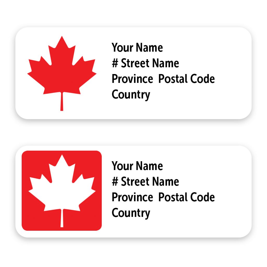 Official Canadian Maple Leaf Mailing Labels Shop Legion Magazine