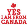 YES I AM FROM CANADA - Mailing Labels - Image 2