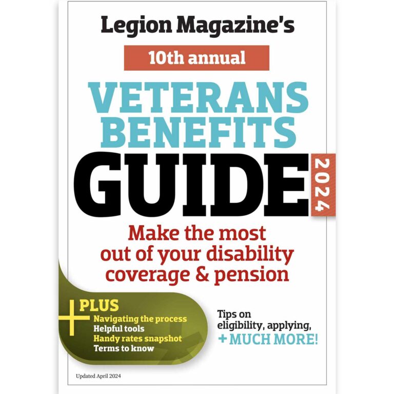 Veterans Benefits Guide 2024 Shop Legion Magazine