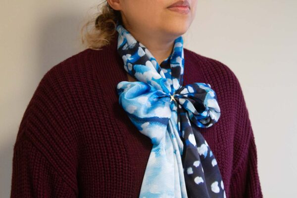 Last Light Silk Scarf - Image 2