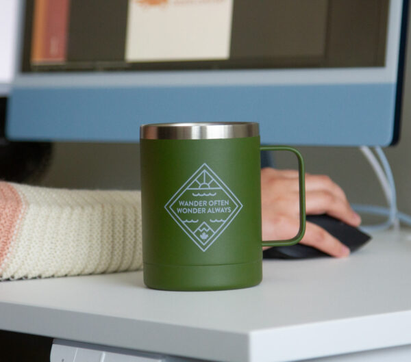 Travel Mug—Wander often, wonder always - Image 3