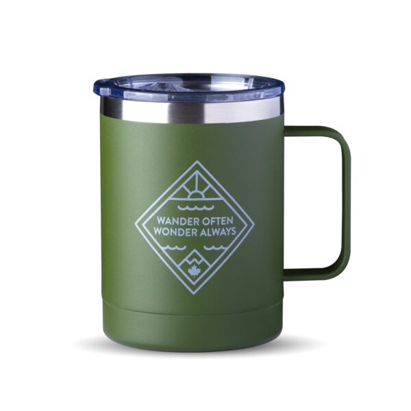 Travel Mug—Wander often, wonder always