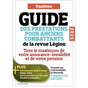 Guide des prestations pour anciens combattants – 2025