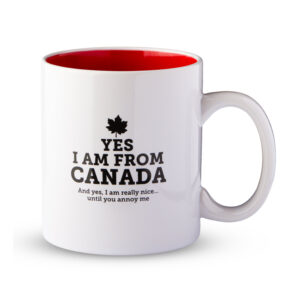 Beaver Mug - Yes, I am From Canada
