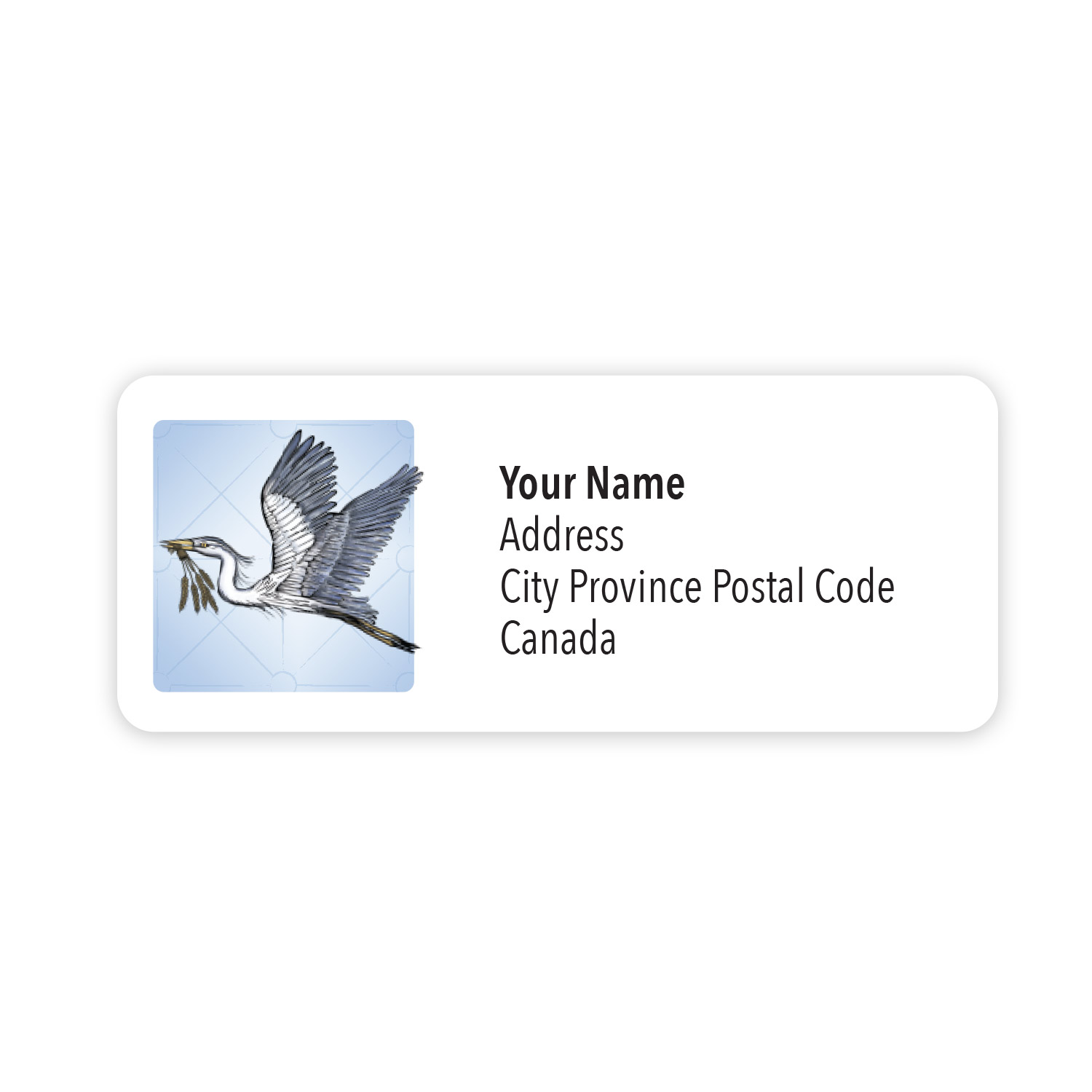 Grace in Flight Mailing Labels