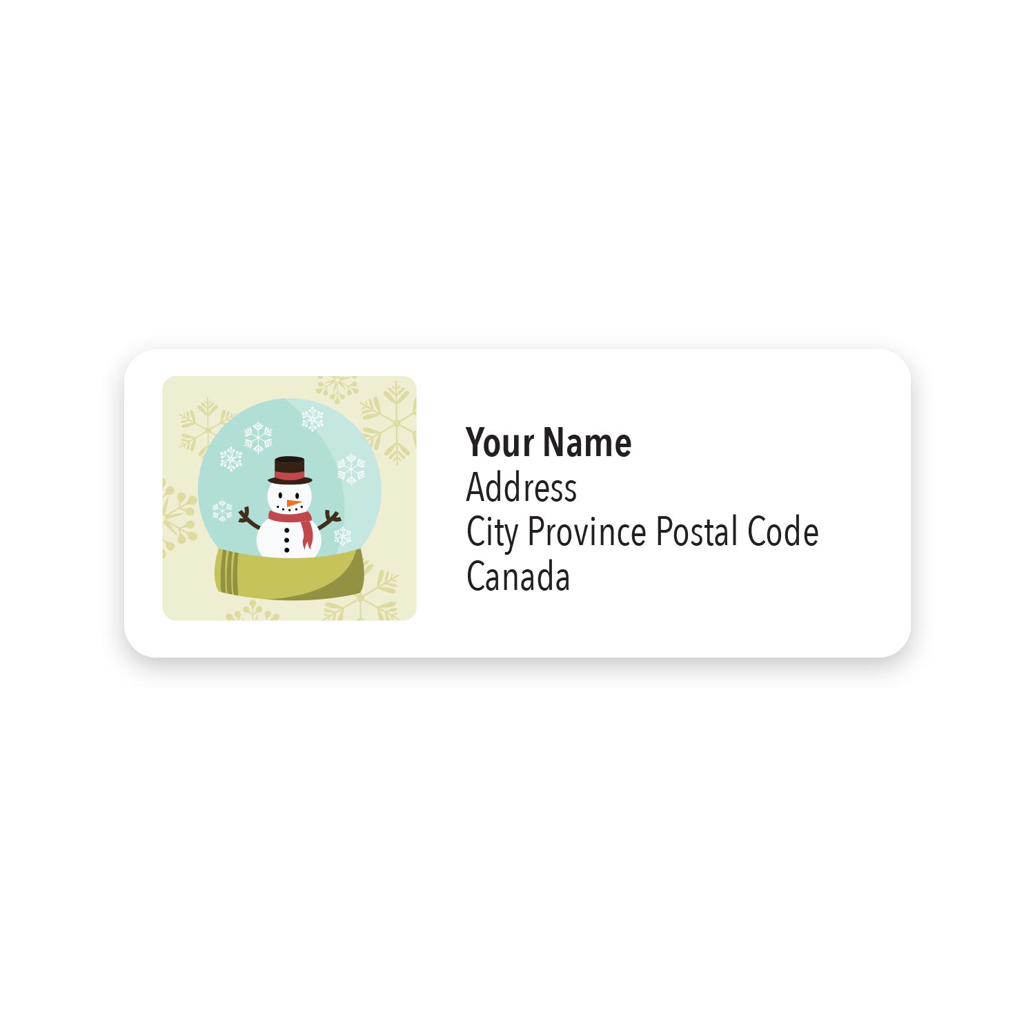 Festive mailing labels - Image 3