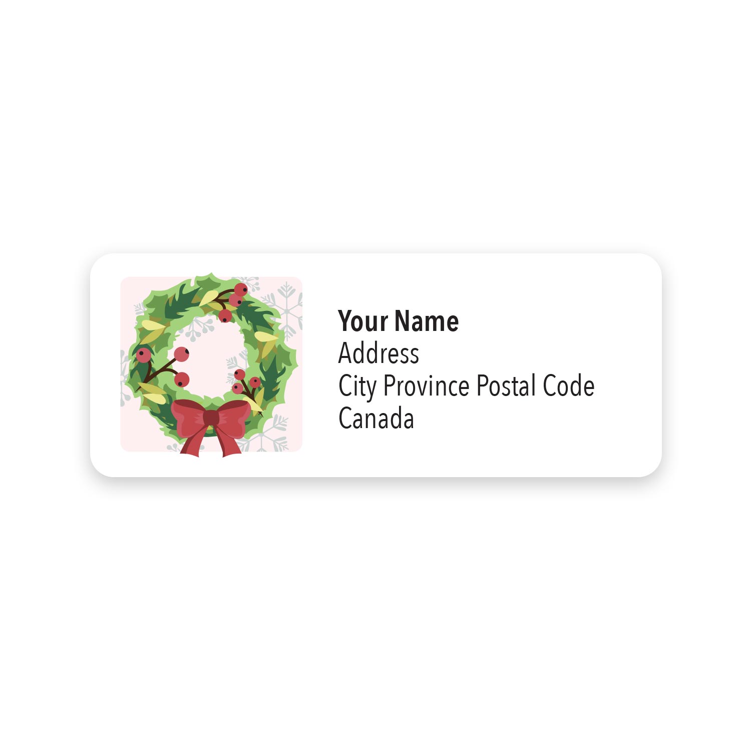 Festive mailing labels - Image 2