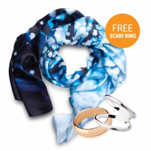 Last Light Silk Scarf