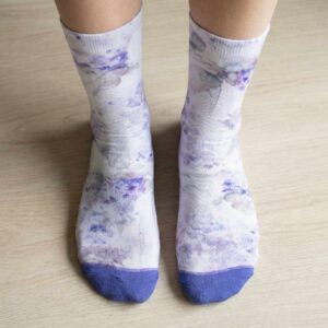 Hydrangea Haze Ultra-Comfort Tube Socks