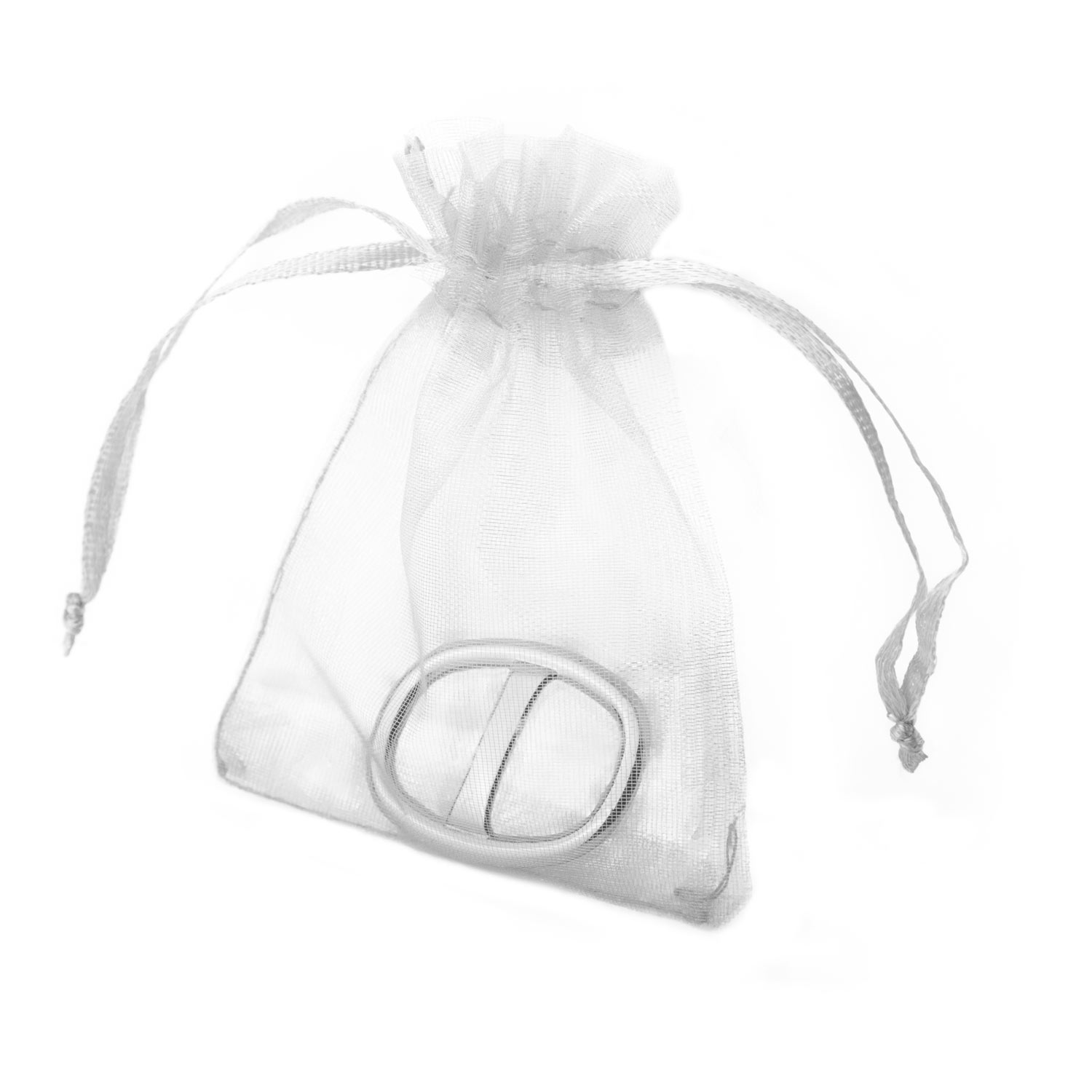 Buckle Scarf Ring - Silver - Image 2